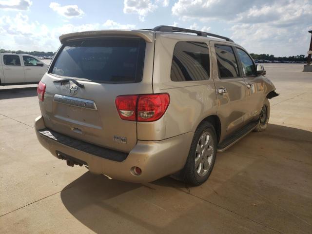 5TDBY67A68S014870 - 2008 TOYOTA SEQUOIA PL GOLD photo 4