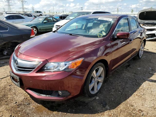 19VDE1F73DE000478 - 2013 ACURA ILX 20 TEC BURGUNDY photo 2