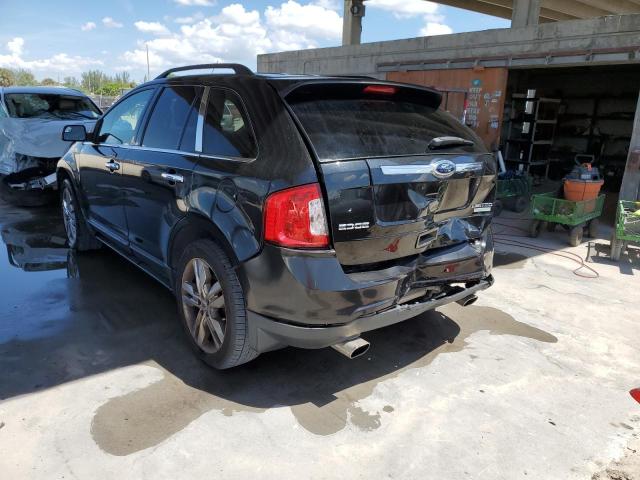 2FMDK3K95DBA13030 - 2013 FORD EDGE LIMIT BLACK photo 3