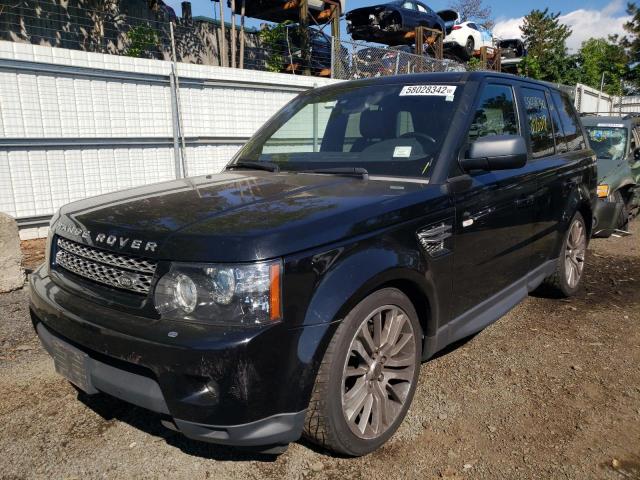 SALSK2D41CA744726 - 2012 LAND ROVER RANGE ROVE BLACK photo 2