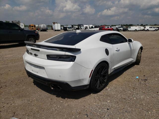 1G1FK1R65J0117861 - 2018 CHEVROLET CAMARO ZL1 WHITE photo 4