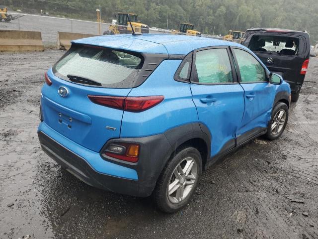 KM8K1CAA8KU215888 - 2019 HYUNDAI KONA SE BLUE photo 4