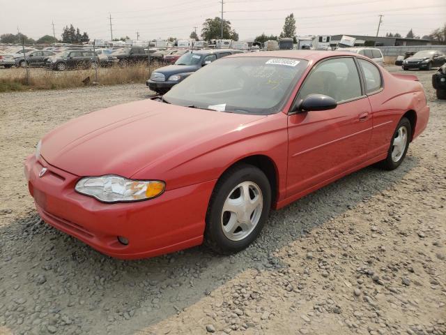 2G1WX12K749199806 - 2004 CHEVROLET MONTE CARL წითელი ფოტო 2