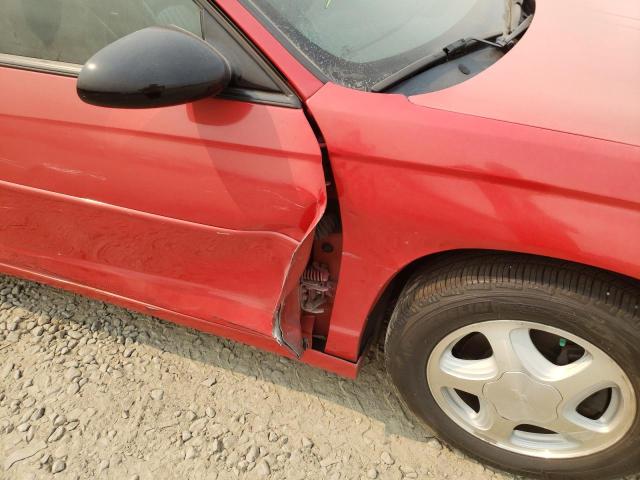 2G1WX12K749199806 - 2004 CHEVROLET MONTE CARL წითელი ფოტო 9