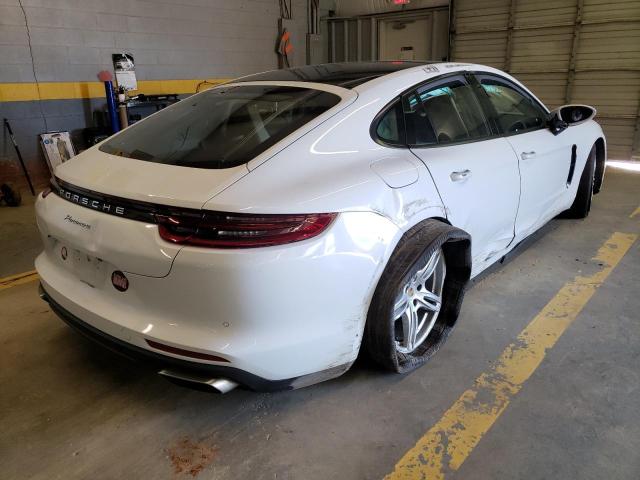 WP0AA2A79JL100817 - 2018 PORSCHE PANAMERA 4 WHITE photo 4