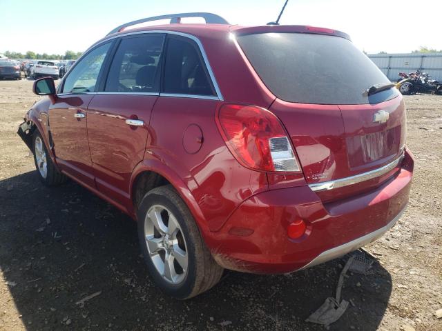 3GNAL3EK3FS527854 - 2015 CHEVROLET CAPTIVA LT RED photo 3