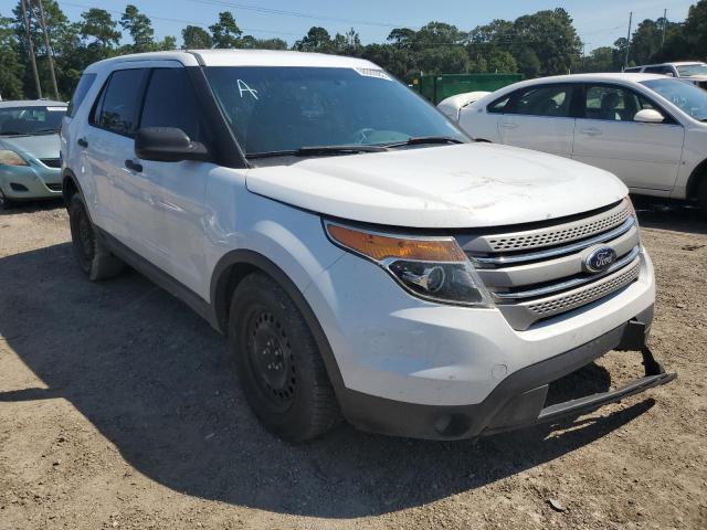 1FM5K8B85DGA81832 - 2013 FORD EXPLORER WHITE photo 1