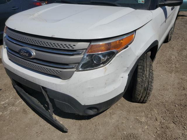 1FM5K8B85DGA81832 - 2013 FORD EXPLORER WHITE photo 9