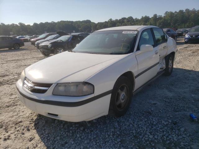 2G1WF52K039260874 - 2003 CHEVROLET UK WHITE photo 2