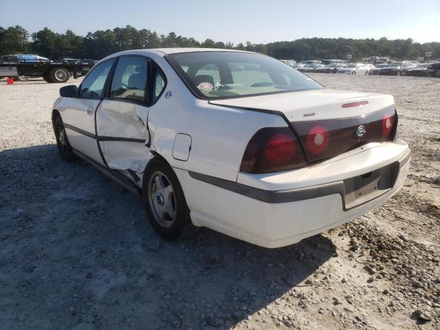 2G1WF52K039260874 - 2003 CHEVROLET UK WHITE photo 3