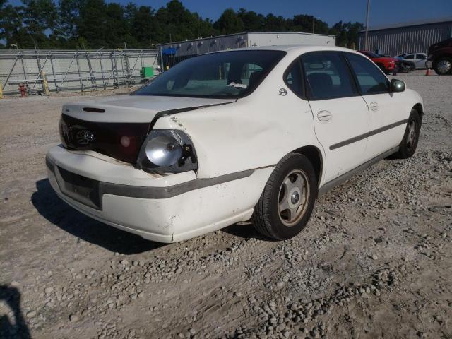 2G1WF52K039260874 - 2003 CHEVROLET UK WHITE photo 4