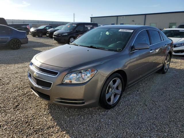 1G1ZC5EU3CF201781 - 2012 CHEVROLET MALIBU 1LT ნაცრისფერი ფოტო 2