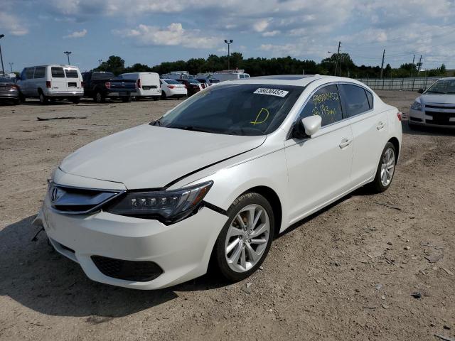 19UDE2F34JA009555 - 2018 ACURA ILX BASE W WHITE photo 2