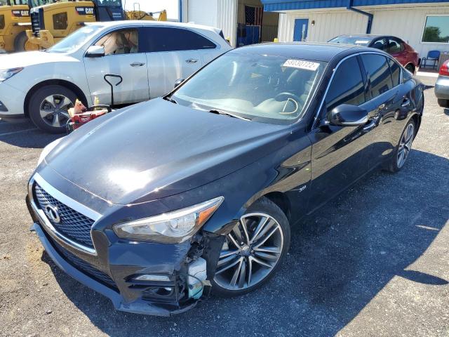 JN1EV7AR8HM835977 - 2017 INFINITI Q50 PREMIU BLACK photo 2