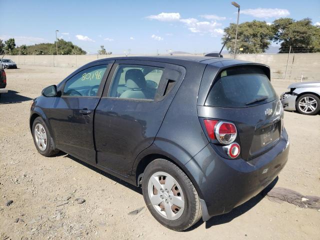 1G1JA6SG8G4176885 - 2016 CHEVROLET SONIC LS BLACK photo 3