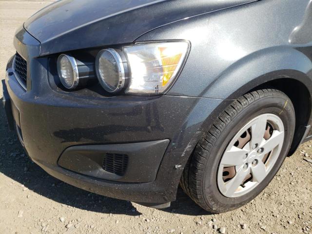 1G1JA6SG8G4176885 - 2016 CHEVROLET SONIC LS BLACK photo 9