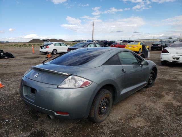 4A3AK34T16E601365 - 2006 MITSUBISHI ECLIPSE GT GRAY photo 4