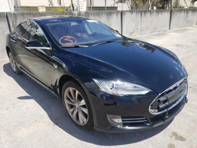5YJSA1S15EFP47457 - 2014 TESLA MODEL S Qara foto 1