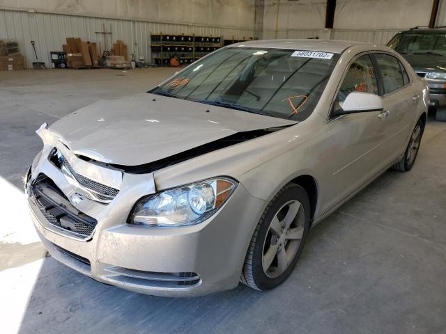 1G1ZC5EU8CF338831 - 2012 CHEVROLET MALIBU 1LT თაფლისფერი ფოტო 2