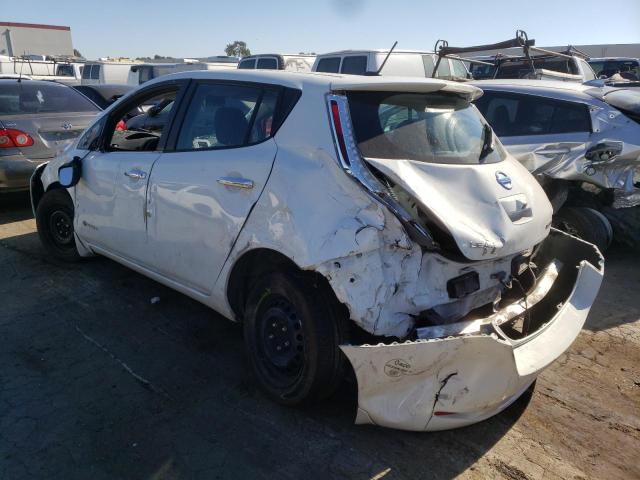 1N4AZ0CPXFC312617 - 2015 NISSAN LEAF S WHITE photo 3