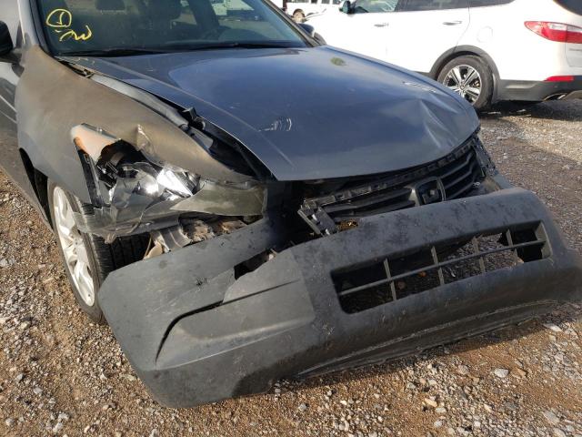 1HGCP26719A050715 - 2009 HONDA ACCORD EX GRAY photo 9