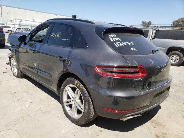 WP1AA2A55JLB16770 - 2018 PORSCHE MACAN BLACK photo 3