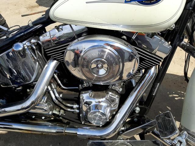 1HD1BWB105Y099868 - 2005 HARLEY-DAVIDSON FLSTCI WHITE photo 7