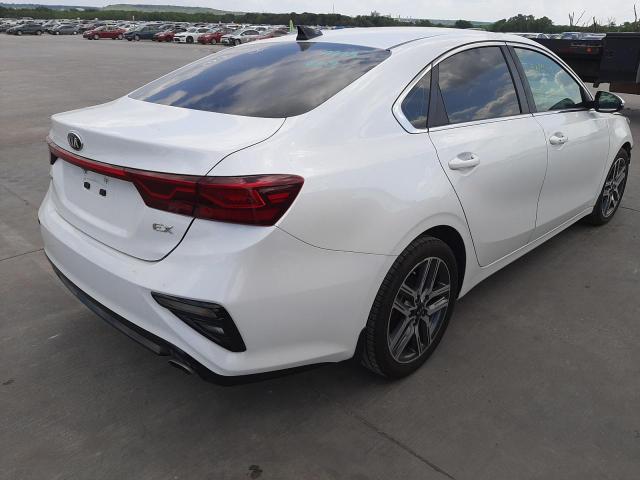 3KPF54AD8KE105464 - 2019 KIA FORTE EX WHITE photo 4