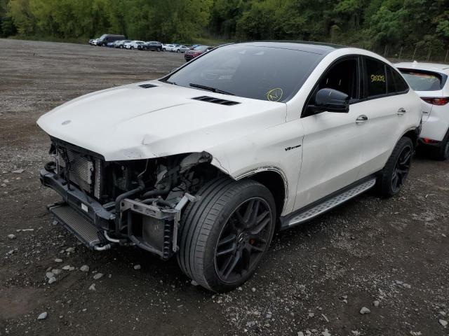 4JGED7FB0JA116009 - 2018 MERCEDES-BENZ GLE COUPE WHITE photo 2