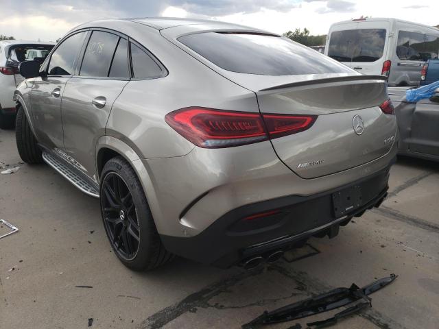 4JGFD6BB2NA719179 - 2022 MERCEDES-BENZ GLE COUPE TAN photo 3