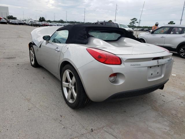 1G2MB35B96Y114035 - 2006 PONTIAC SOLSTICE SILVER photo 3