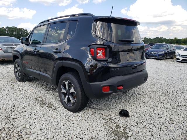 ZACNJDC18NPN68008 - 2022 JEEP RENEGADE T BLACK photo 3