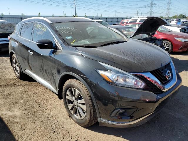 5N1AZ2MH9FN203966 - 2015 NISSAN MURANO BLACK photo 1