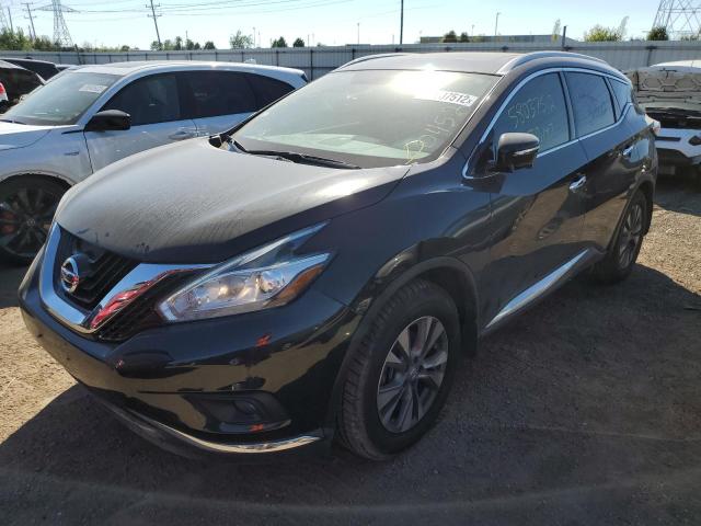 5N1AZ2MH9FN203966 - 2015 NISSAN MURANO BLACK photo 2