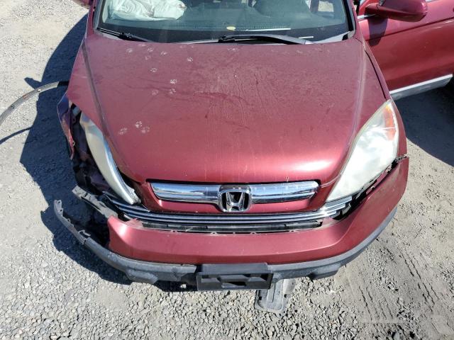 5J6RE38789L031191 - 2009 HONDA CR-V EXL MAROON photo 7