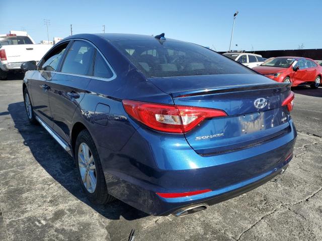 5NPE34AF1GH260346 - 2016 HYUNDAI SONATA SPO BLUE photo 3