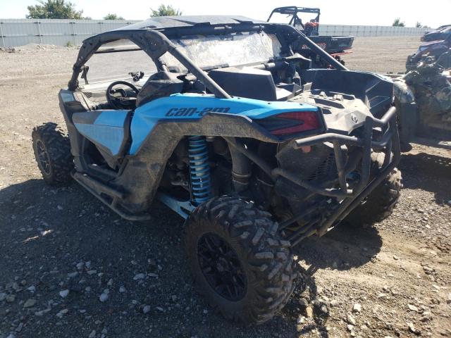 3JBVGAY47MK001128 - 2021 CAN-AM MAVERICK X BLUE photo 3