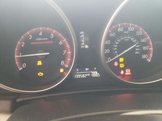 JM1BL1L32D1763147 - 2013 MAZDA SPEED 3 WHITE photo 8