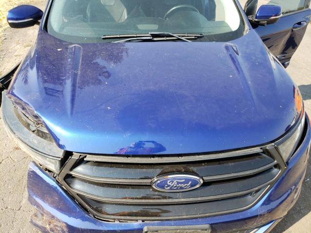 2FMTK4AP4FBC42285 - 2015 FORD EDGE SPORT BLUE photo 7