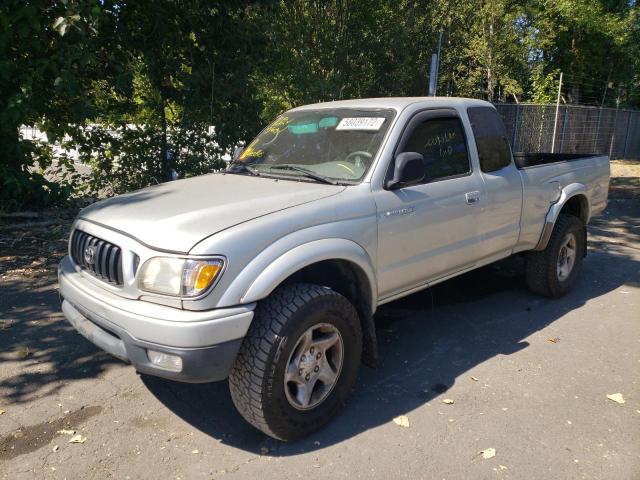 5TESN92N52Z140684 - 2002 TOYOTA TACOMA XTR BEIGE photo 2