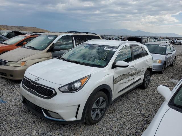 KNDCM3LD9J5205614 - 2018 KIA NIRO LX WHITE photo 2