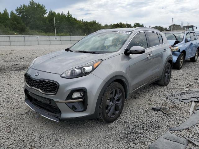 KNDP63AC8L7779747 - 2020 KIA SPORTAGE S SILVER photo 2