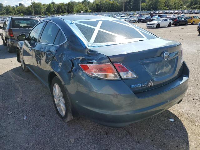 1YVHZ8DH6C5M36893 - 2012 MAZDA 6 I GRAY photo 3