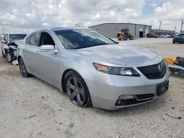 19UUA8F70EA007048 - 2014 ACURA TL ADVANCE SILVER photo 1