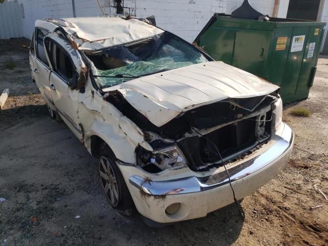 1A8HW58NX7F538073 - 2007 CHRYSLER ASPEN WHITE photo 1