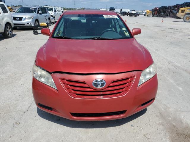 4T1BE46K29U354419 - 2009 TOYOTA CAMRY BASE RED photo 9