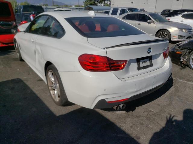 WBA4R7C51HK876385 - 2017 BMW 430I WHITE photo 3