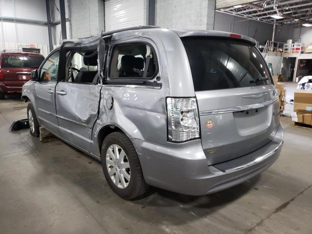 2C4RC1BG5ER271129 - 2014 CHRYSLER TOWN & COU SILVER photo 3