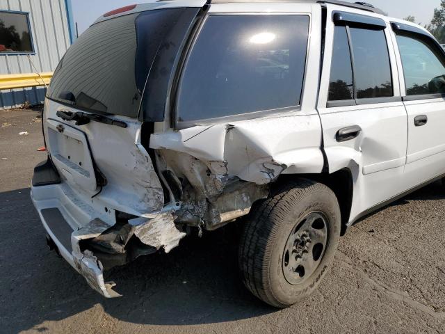 1GNDT13SX62231634 - 2006 CHEVROLET TRAILBLAZR WHITE photo 9