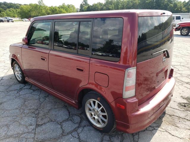 JTLKT334564103873 - 2006 TOYOTA SCION XB 勃艮第红 照片 3